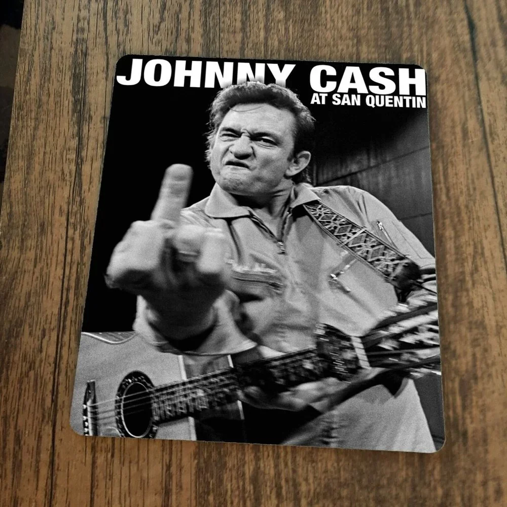 Johnny Cash San‎ Quentin Mouse Pad